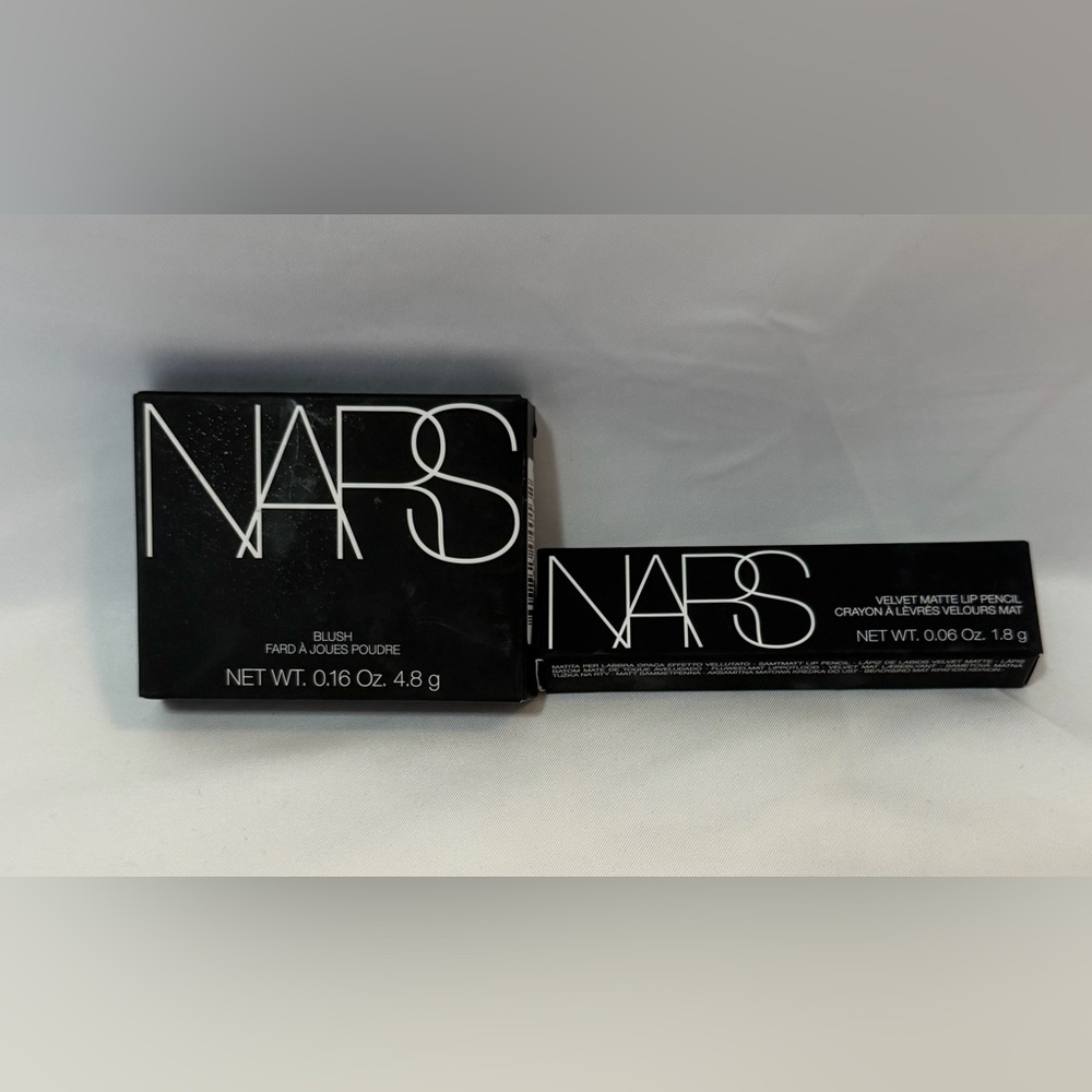 NARS Blush & Velvet Lipstick - Shades 'Dolce Vita' & 'Orgasm'